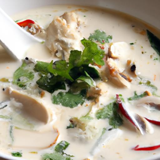 Discover the Flavors of Creamy Tom Kha Gai: Thai Coconut Chicken Soup