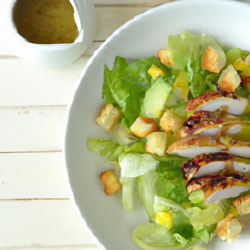 Brighten Your Lunch: Healthy Honey Mustard Chicken Salad