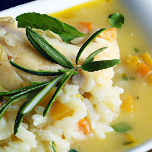 Brighten Your Bowl: Mediterranean Lemon Chicken & Orzo Soup