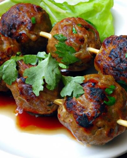 Savoring Look Chin Ping: The Art of Grilled Meatball Skewers