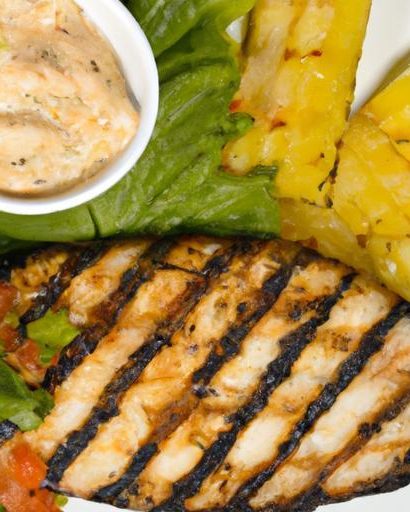Tropical Twist: Grilled Mahi-Mahi with Zesty Pineapple Salsa