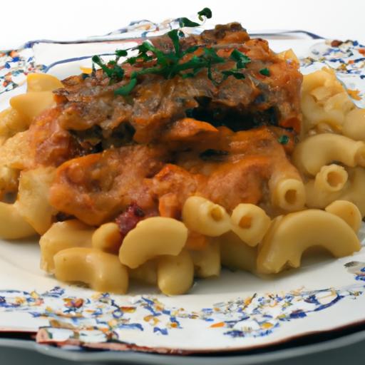 American Chop Suey: Classic Macaroni & Beef Casserole Delight