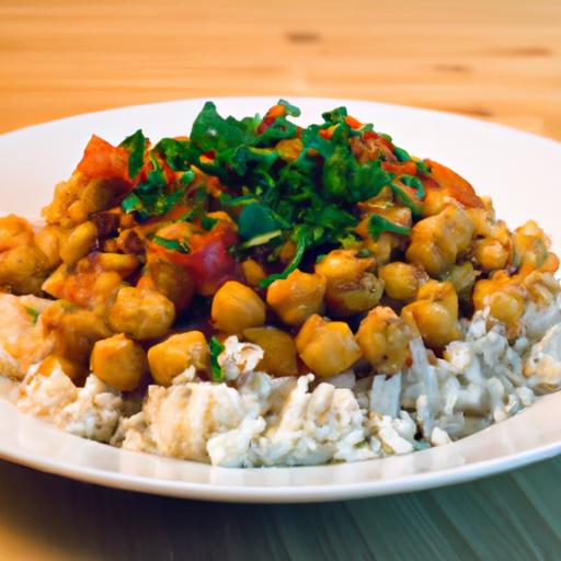 Hearty Chickpea ‍Curry ⁣Paired​ Perfectly with Fragrant Basmati‌ Rice