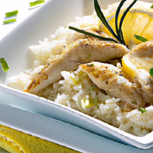 Bright & Zesty ​One-Pot Greek Lemon Chicken with Orzo Delight