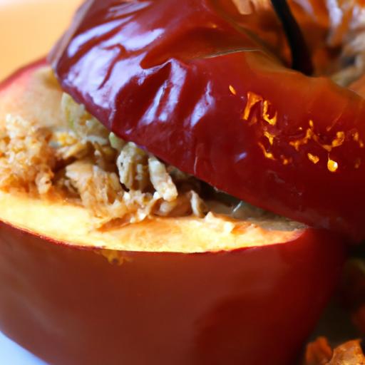 warm & wholesome: baked Apples with Crunchy Oatmeal Topping