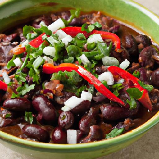 Hearty No-Salt-Added Lean Beef Chili with Black Beans Boost