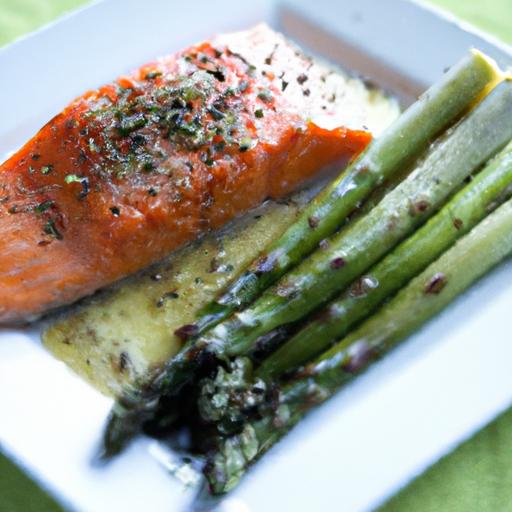 Tender Salmon & Asparagus: Foil-Baked Flavor Fusion