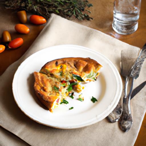 Erbazzone Unveiled: italy's Savory ‌Veggie & Cheese Pie Delight