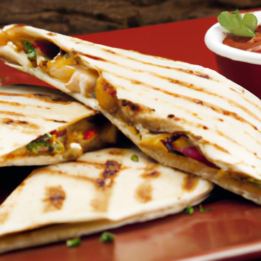 Smoky BBQ ⁢Chicken Quesadillas with ⁤Tangy Red ​Onion Twist