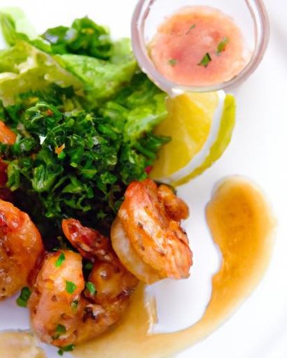 Crispy Air Fryer Shrimp with Garlic and Fresh Herbs Delight