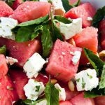Refreshing Watermelon & Feta Salad with Zesty Fresh Mint