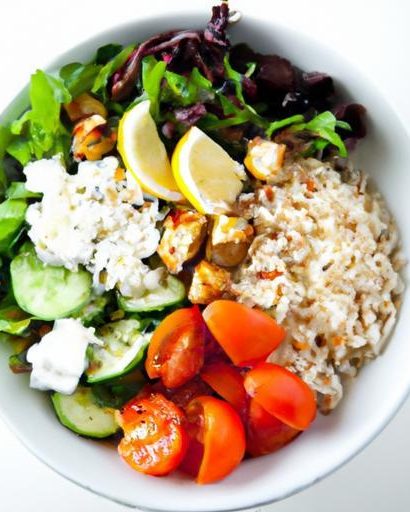 Energize Your Day with a Quick Greek Chicken Power Bowl