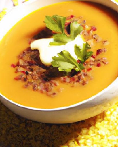Velvety Curried Red Lentil Soup with Creamy Coconut Milk